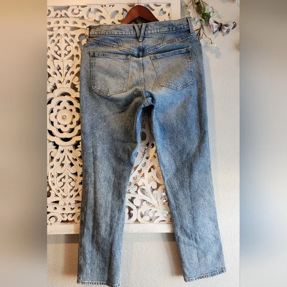 VERONICA BEARD RYLEIGH SLIM STRAIGHT HIGH RISE JEANS WITH YOKE Size 29/8 - Picture 12 of 14